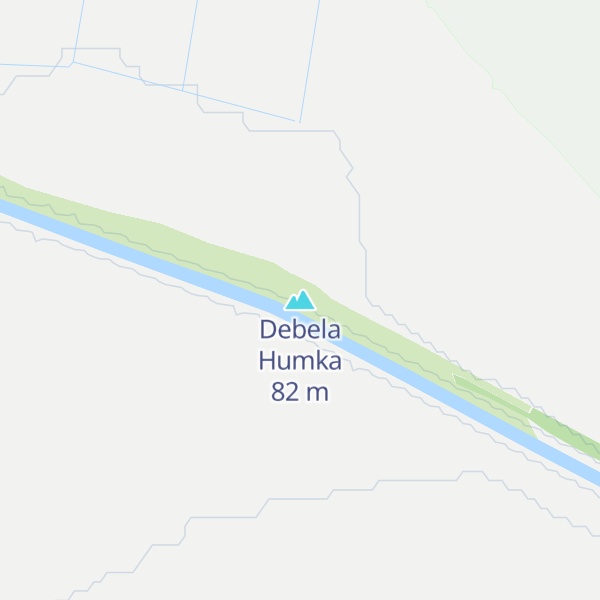 Map of Debela Humka