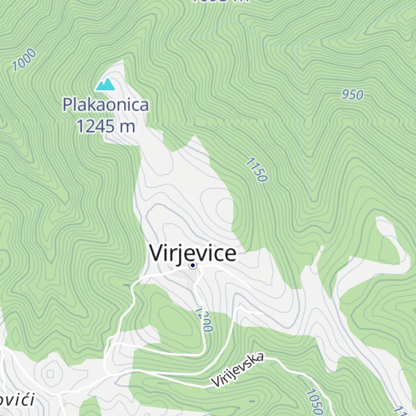 Map of Ðukova Glava