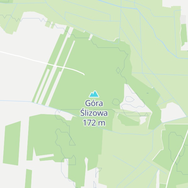 Map of Góra Ślizowa