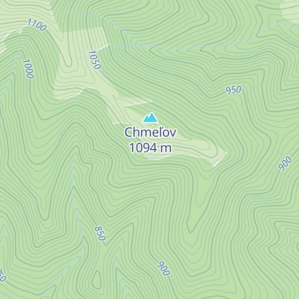 Map of Chmeľov