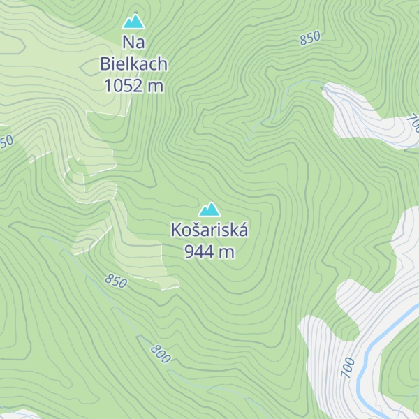 Map of Košariská