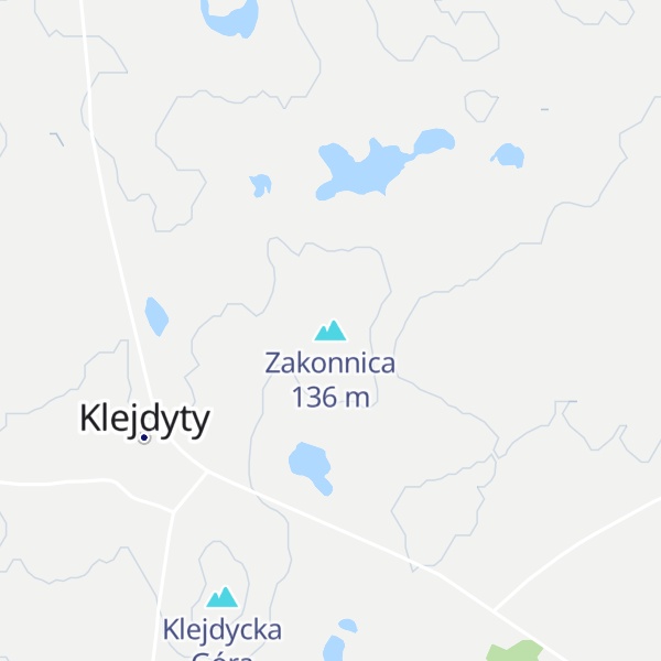 Map of Zakonnica