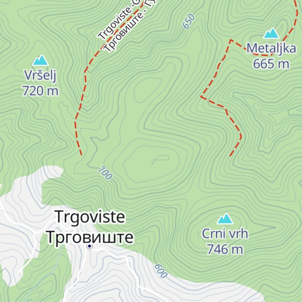 Map of Velike Livade