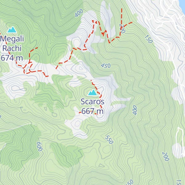 Map of Scaros