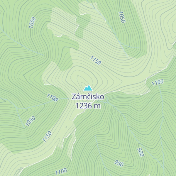 Map of Zámčisko
