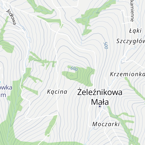 Map of Sowia Góra