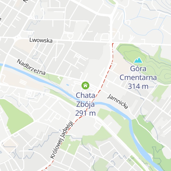 Map of Chata Zbója