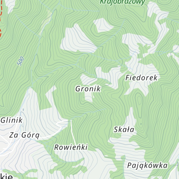 Map of Chata na Groniku