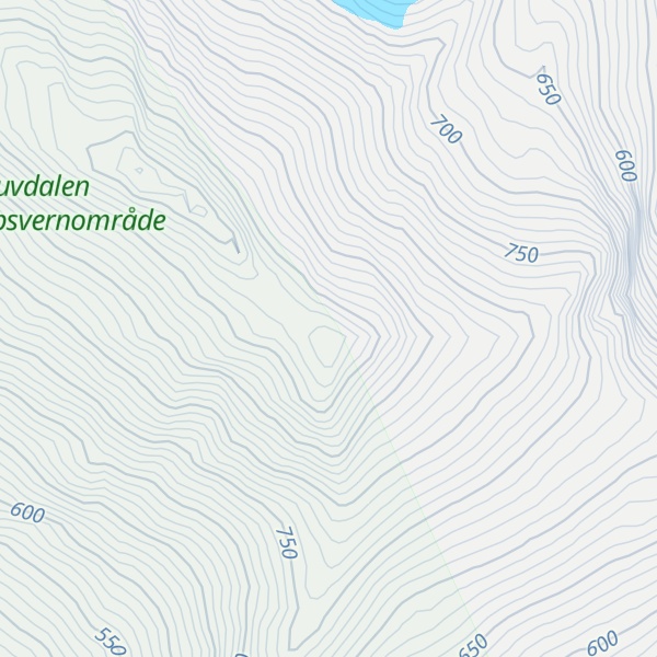 Map of Laukslettinden