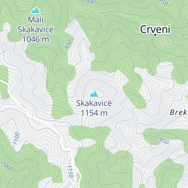Map of Skakavicë