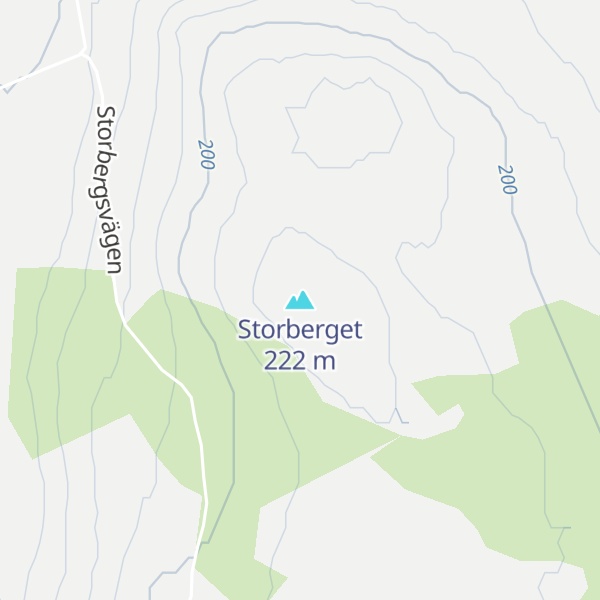 Map of Storberget