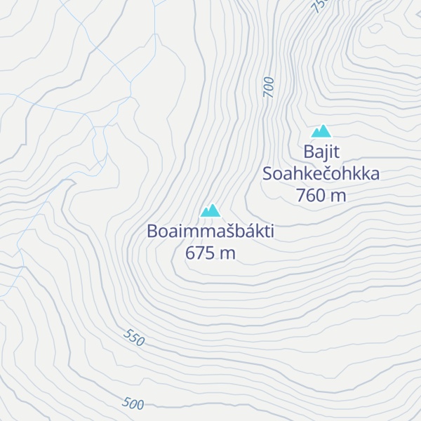 Map of Boaimmašbákti