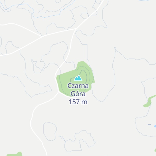 Map of Czarna Góra