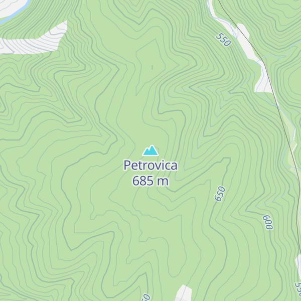 Map of Petrovica