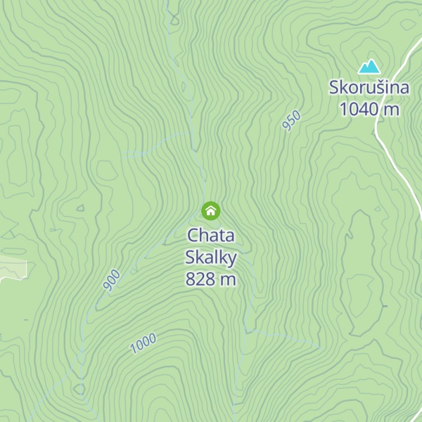 Map of Chata Skalky