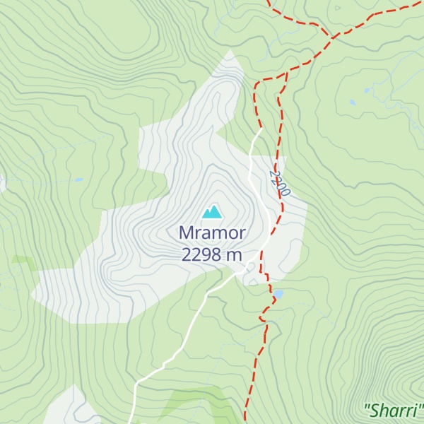 Map of Mramor