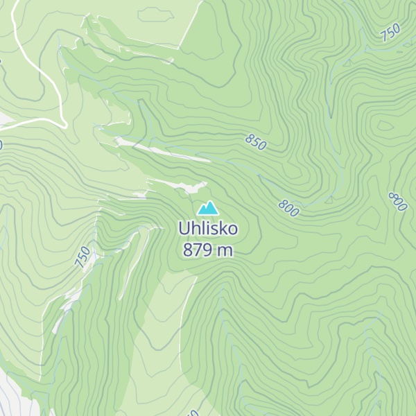 Map of Uhlisko
