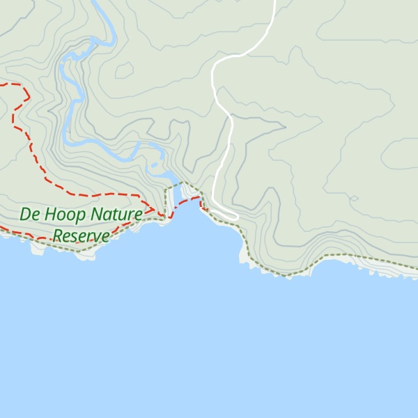 Map of Noetsie - Whale Trail hut
