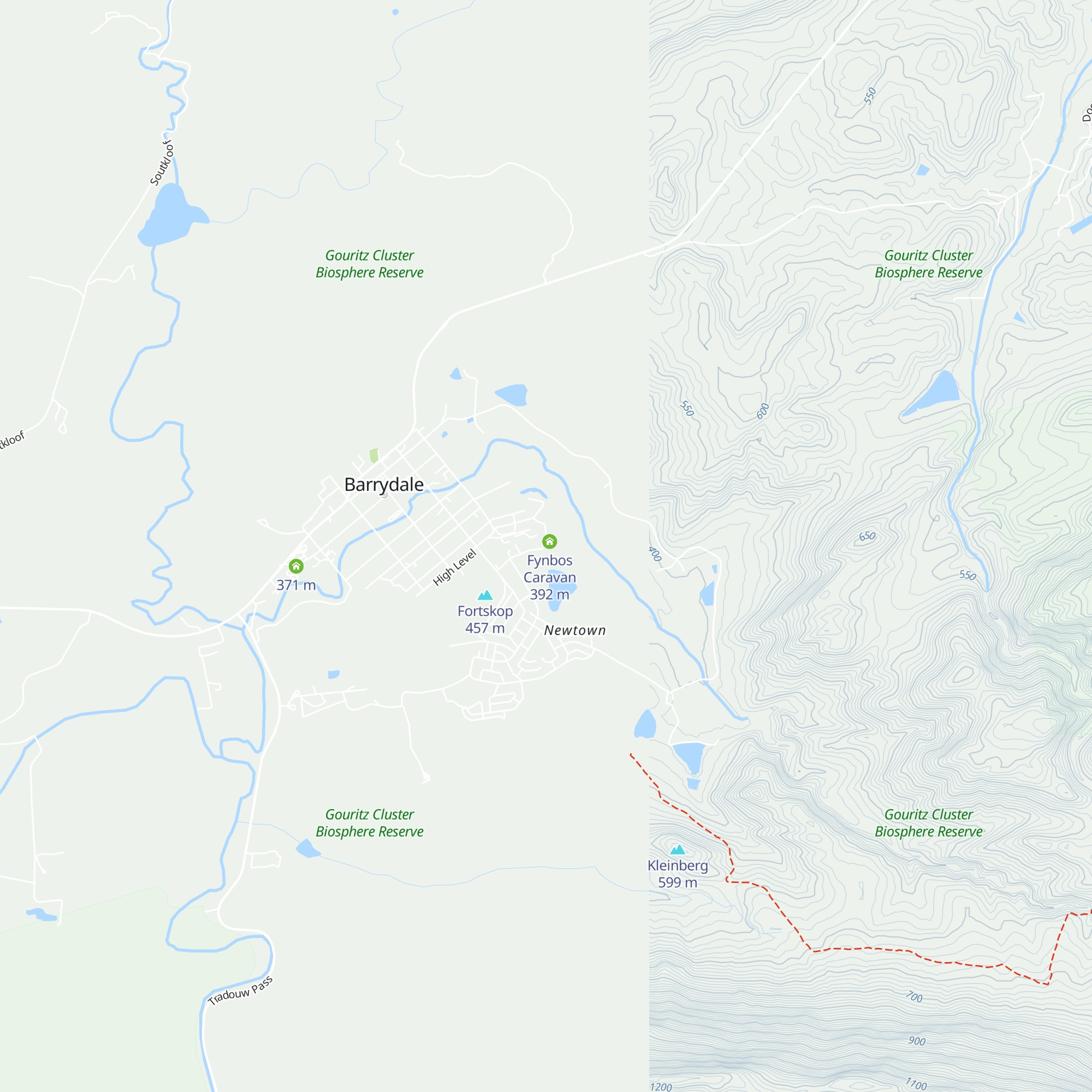 Wooden Cabin Accomidation map