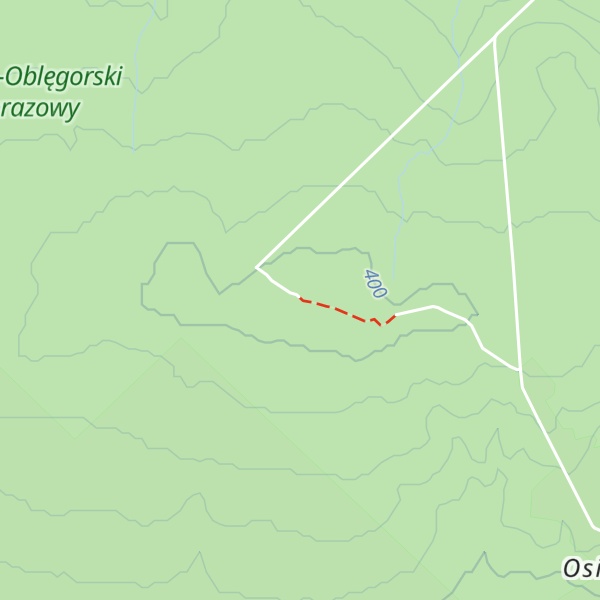 Map of Osieczyńska