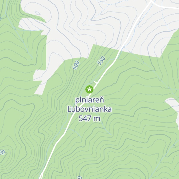 Map of plniareň Ľubovnianka