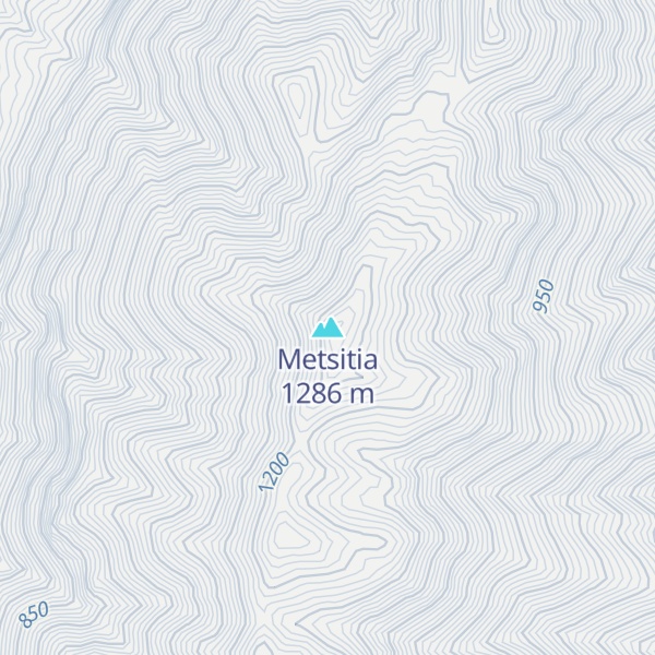 Map of Metsitia