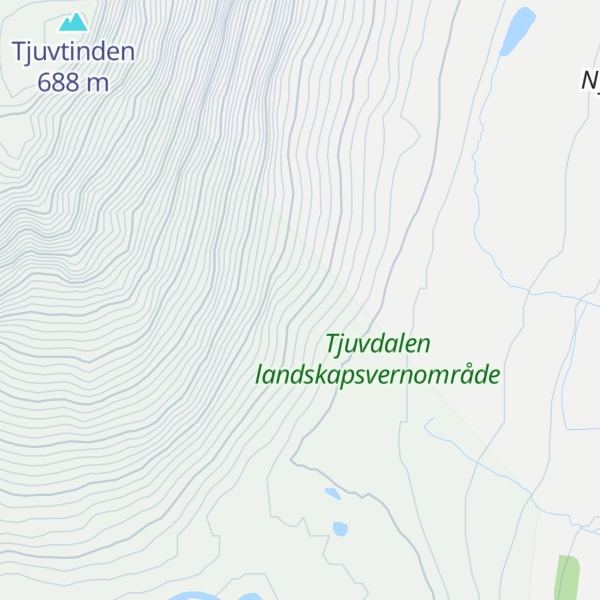 Map of Svarthammaren