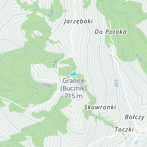 Map of Granice (Bucznik)