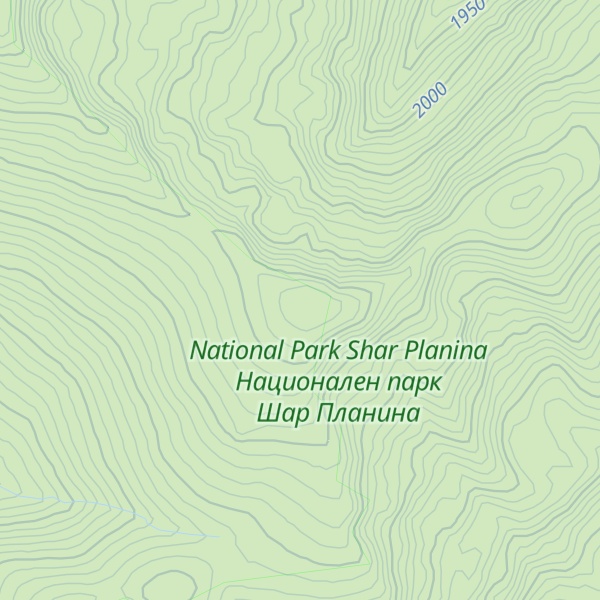 Map of Mal Crn Kamen
