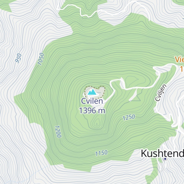 Map of Cvilen