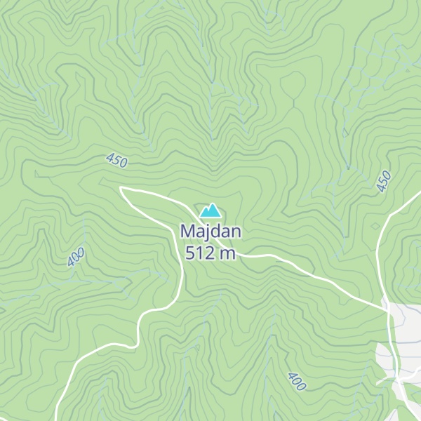 Map of Majdan