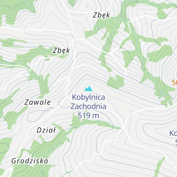 Map of Kobylnica Zachodnia