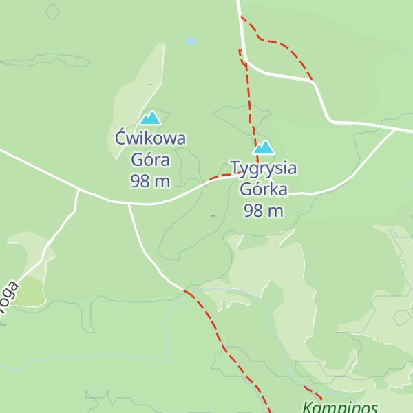 Map of Zdrojowa Góra