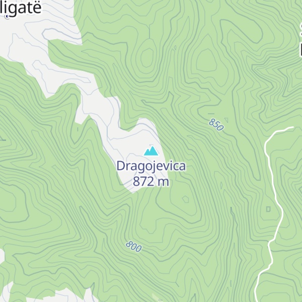Map of Dragojevica