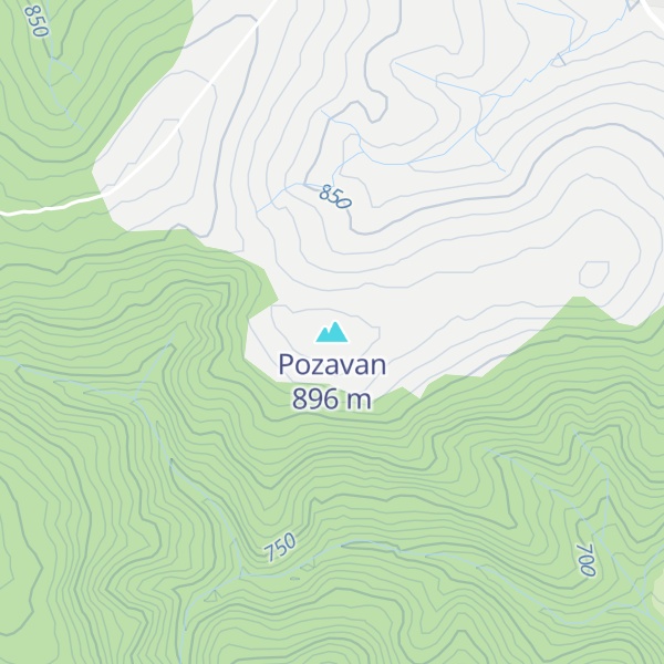 Map of Pozavan