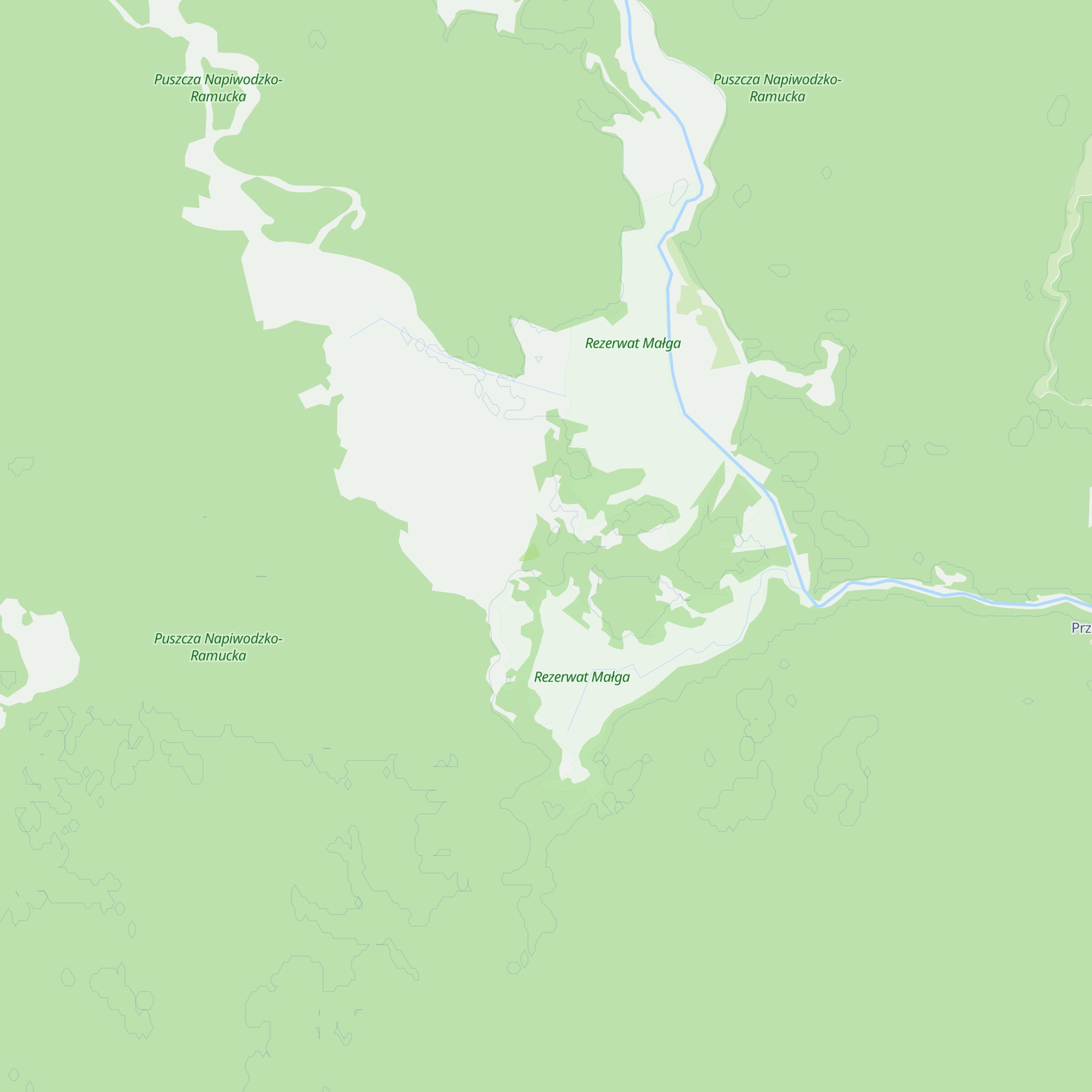 Małga map