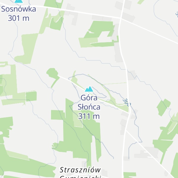 Map of Góra Słońca