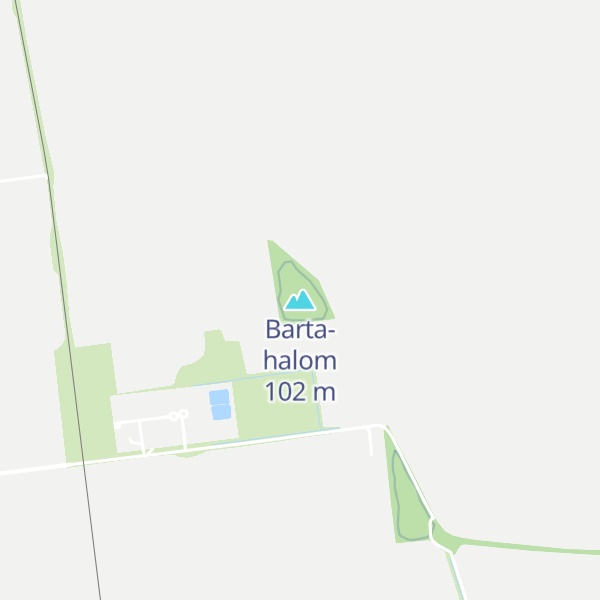Map of Barta-halom