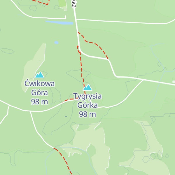 Map of Tygrysia Górka