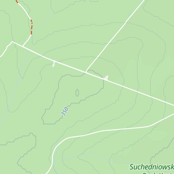 Map of Czerwona Góra