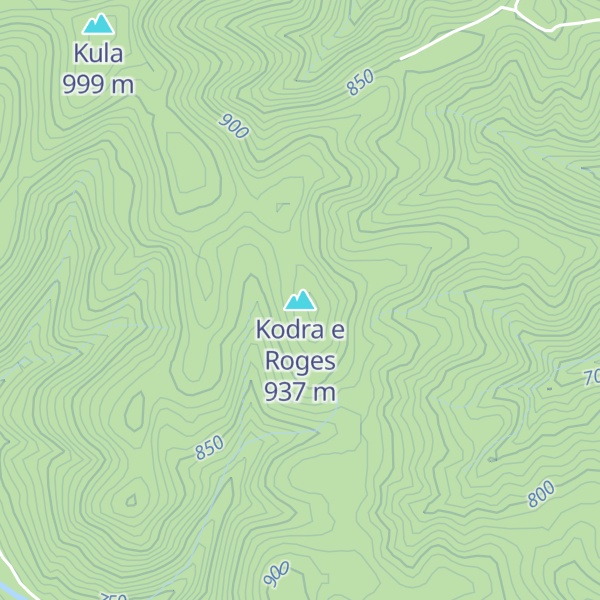 Map of Kodra e Roges