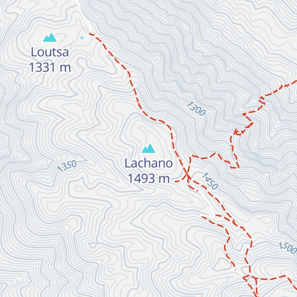 Map of Lachano