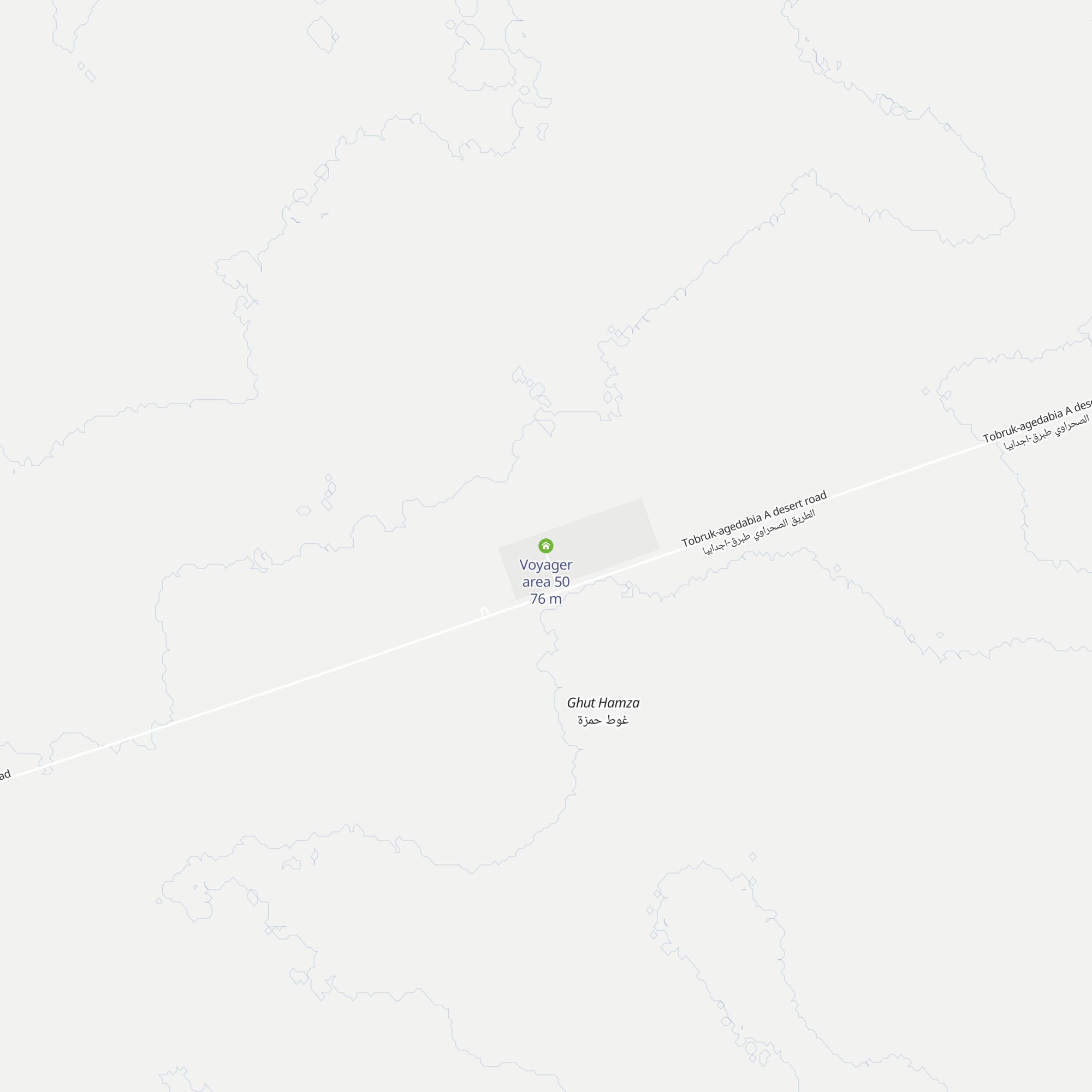 Voyager area 50 map