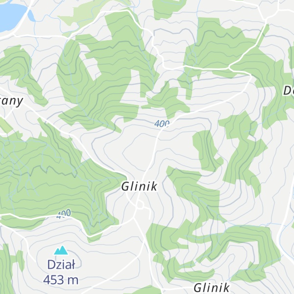 Map of Glinik