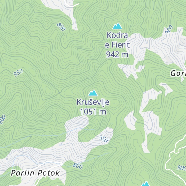 Map of Kruševlje