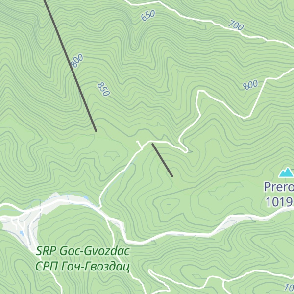 Map of Planinarski dom „Dobra voda”