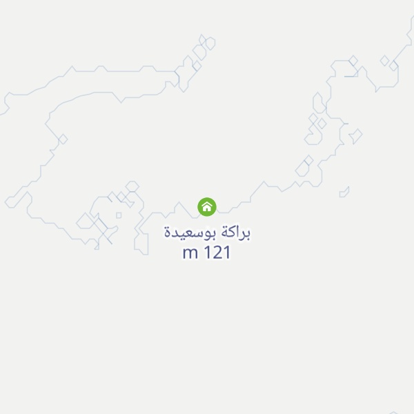 Map of براكة بوسعيدة
