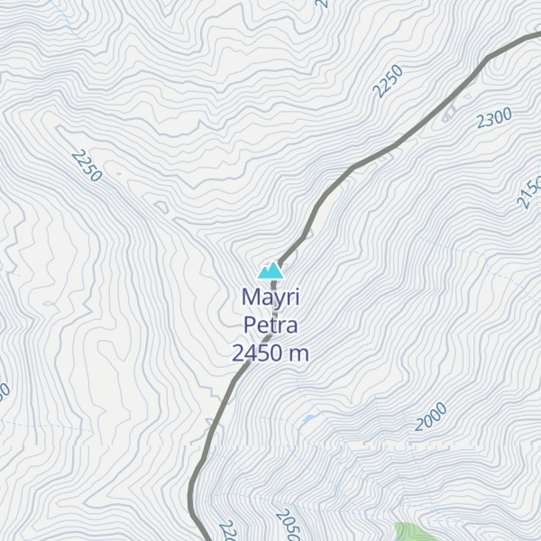 Map of Mayri Petra
