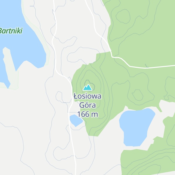 Map of Łosiowa Góra