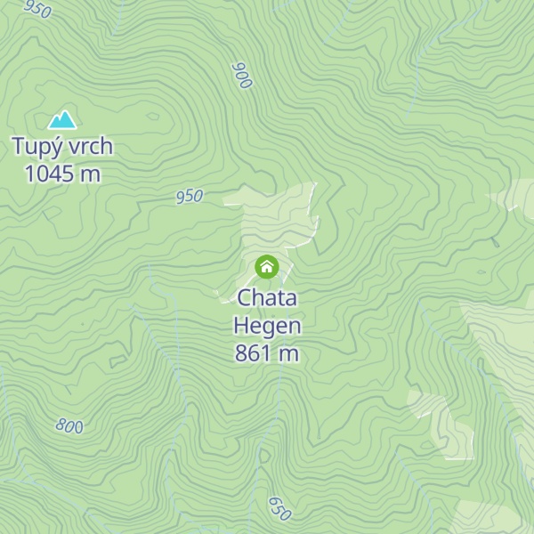 Map of Chata Hegen